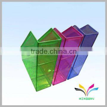 Colorful red blue green metal plastic file rack for school by chinese factory