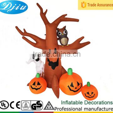 DJ-209 Inflatable Halloween Tree Pumpkin Ghost Front Yard Decor LED Light Characters                        
                                                Quality Choice