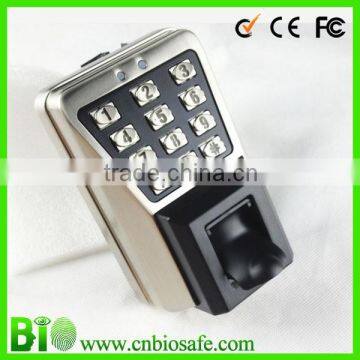 Waterproof ZK Software RFID Lock Fingerprint Exit Control Remote For Door(HF-F50)