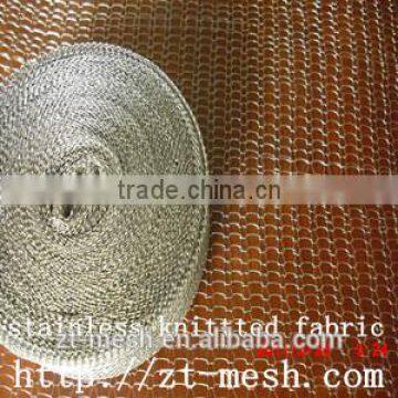 Alibaba China knitted wire mesh cushion/filter mesh