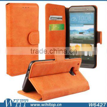 Mobile Phone Accessories Wallet Leather Case for HTC One M9