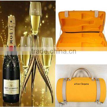 Hot Sale EVA Luxury Box for Bottle and Glasses With Handle photo-3