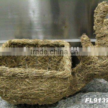 rattan animal basket,animal planter,rattan animal,garden decoration,rattan basket,wicker basket,rattan decoration,rattan craft