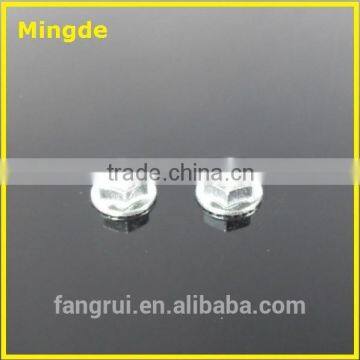 Zinc plated flange nut