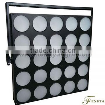 best selling ce rohs approval high power 25pcs * 10w rgb 3in1 led matrix light led color light party