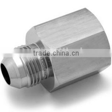 female connector,37 degree flared fitting ,stainless steel fitting