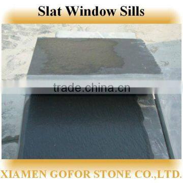 Slate window sill, exterior window sill, bullnose window sills