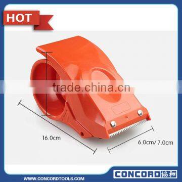 Plastic Tape Roller, Steel Notched Packing Tape Dispenser