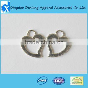 heart shape Metal Zipper Puller