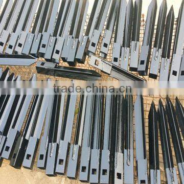 OEM welding and painting steel star picket / Y Post for construction ,ranch,farm and garden area