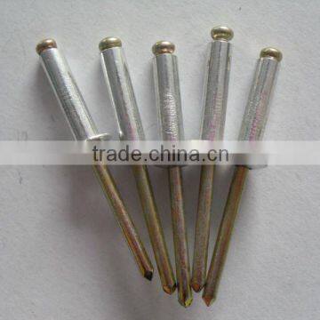 Open end blind rivet