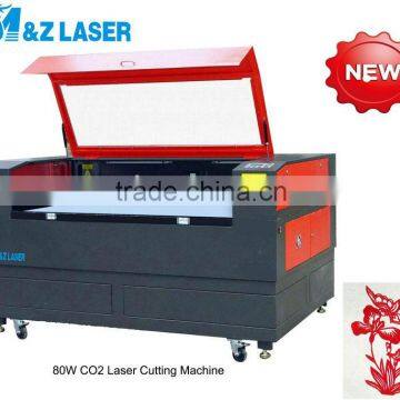 80W/100W/150W for plastic, leather and non-metal material CE & ISO Laser Cutting Machine