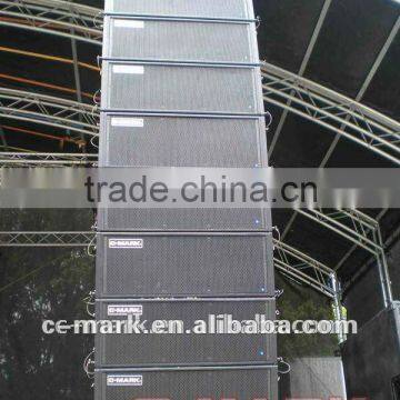 C-Mark large line array speakers for voval concert, stadium