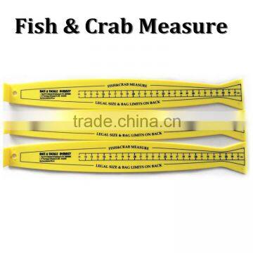 Plastic fish measure Crab Gauge