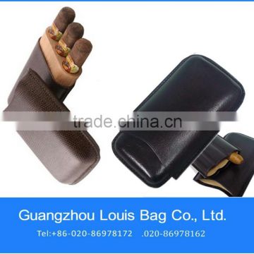 2015 cigar bag cigarette leather case cigarette leather bag