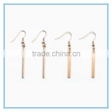 Whole Stainless Steel Cylindrical /Rectangular Earrings