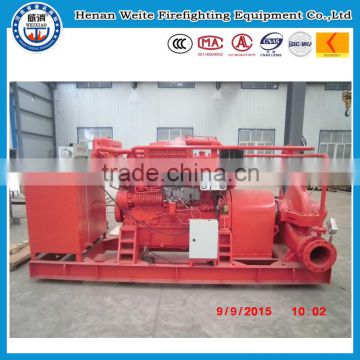 Fire fighting system industrial diesel water pump unit