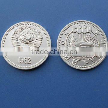 Russian style customized icon metal souvenir coins