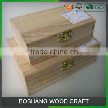 high quality lightweight cosmetic packaging wood box                        
                                                Quality Choice