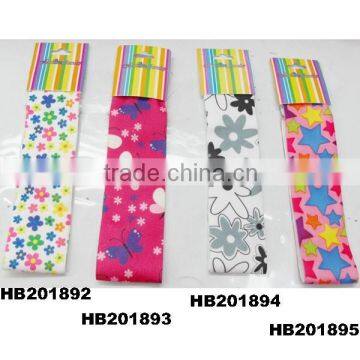 Wholesale Cheap Printed Stretch Girls Headbands for Girls