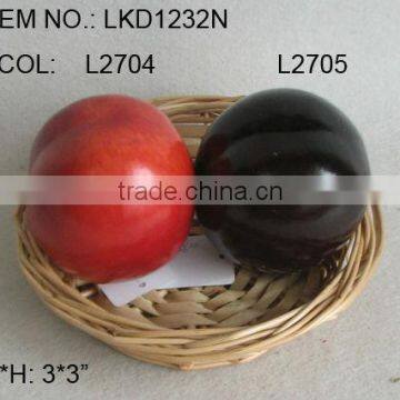 2014Artificial Fake Fruits 3*3 Inch Artificial Polyfoam Plum House Decoration