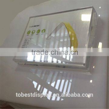 Wholesale Acrylic Glass Block, Price Display Block, Leaflet Holder photo-4