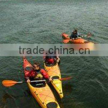 sit in top plastic single fishing kayak