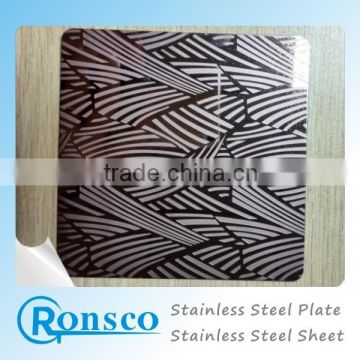 colored scotch brite stainless steel aisi 304 sheet