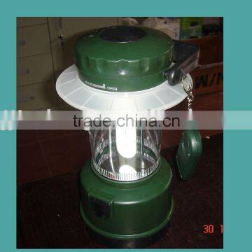 Portable factory selling 7-9w 4D battery camp light(ce/rohs)