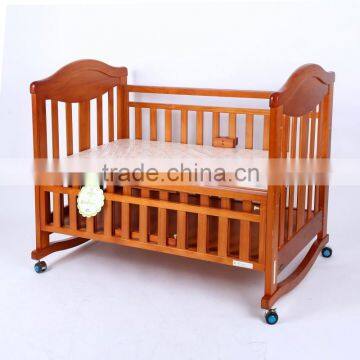 2015 Best Quality Wooden Wooden Baby Cot photo-2