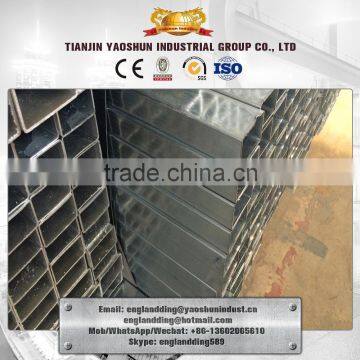 ASTM A500 Standard Galvanized Square Tube/ Hot Dip Pre gi Square Steel Tube