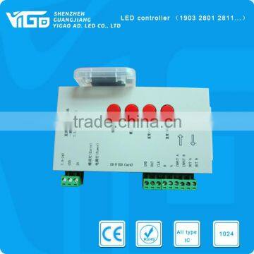 T1000s ws2801 led controller with sd card