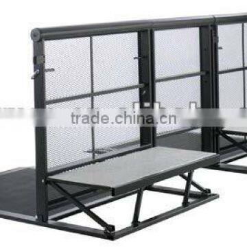 excellent portable crowd control barricade for sports