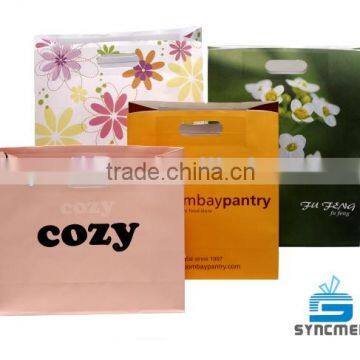 High Quality Die Cut Kraft Paper Bag