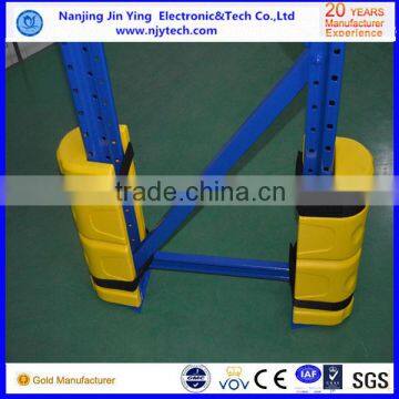 Heavy duty pallet racking plastice upright protector,column protection and column guard for storage rack system