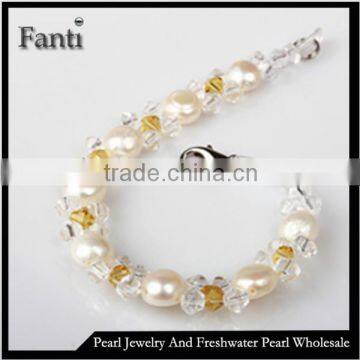 Fashion pearl bracelet/ladies pearl bracelet