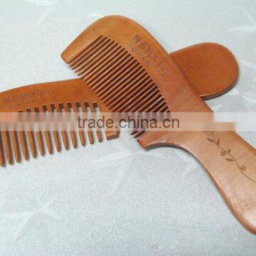 Hottest Keep Healthy Personalized Wide Tooth Natural Wooden Hair Brush Comb photo-5