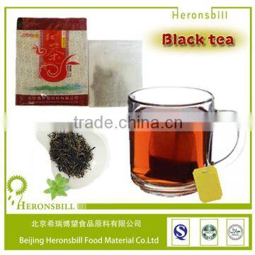 black cup tea bags