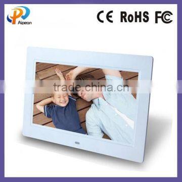 7 Inch LED Screen Digital Photo Frame 1024*600 dots LCD advertising display support video/audio/picture/e-book frame HD 1080P