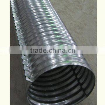 Half circle galvanized corrugated steel pipes diameter 900mm