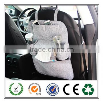 China Factory Wholesale Good Quality Design Felt Car back seat organizer