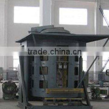 aluminium melting furnace high loading capacity inductiong furnace