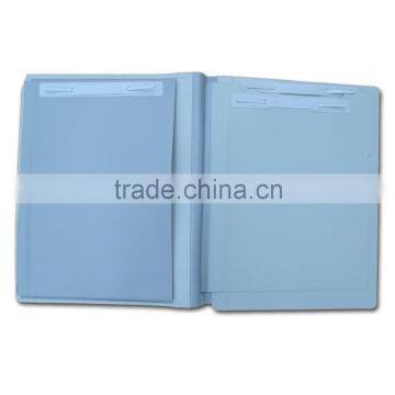 Pocket PP File Folder 6 parts with Fastener (BLY8-2033PPMF)