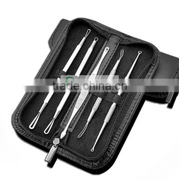 Blackhead Blemish Acne Remover Kit Tool 5 Professional Surgical Extractor Instruments