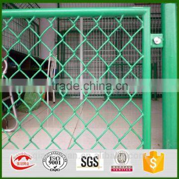 used galvanized/pvc coated chain link fence for sale