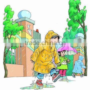 rain suits PE disposable