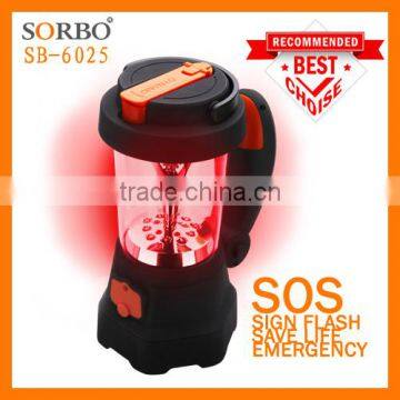 Hurricane Powerful LED SOS Lantern/Rechargeable Spotlight/Hand Cranking Flashlight