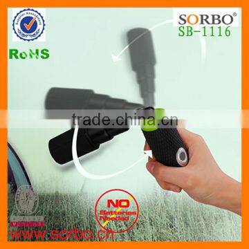 3 LED Shaking Power Dynamo Flashlight