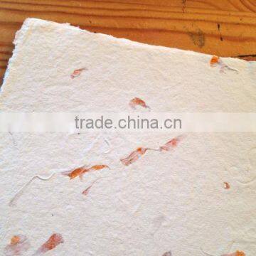 flower mottled handmade drawing papers for artisans, arts and crafts, drawing, painting, sketching, oil painting