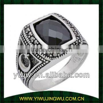 2013 silver ring design for man,men's silver rings (JW-G11706)